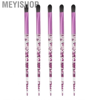 Meyishop Brush Soft Hair Eyeshadow Ergonomic Exquisite Cosmetic Tool Glitter Handle for  Makeup Artist