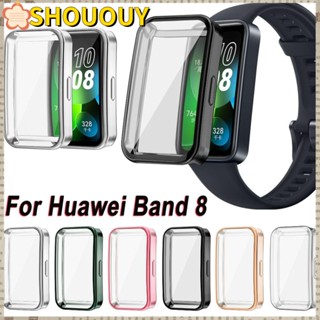 Shououy TPU นิ่ม กันชน ครอบคลุมเต็มรูปแบบ สําหรับ Huawei Band 8