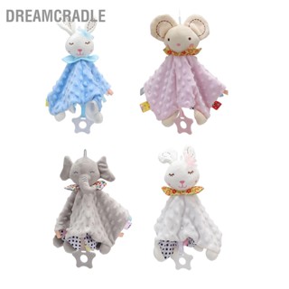 DreamCradle ผ้าห่มรักษาความปลอดภัยเด็กสีสดใสตุ๊กตาผ้าห่มเด็กน่ารักตุ๊กตาสัตว์น่ารัก