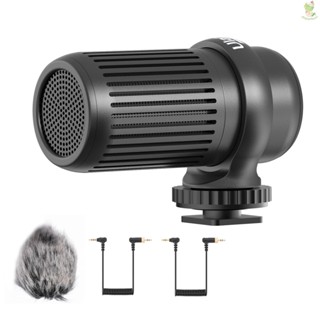 Ulanzi NM-01 Nova Mic01 ไมโครโฟน แบบพกพา 3.5 มม. Plug-and-Play สําหรับกล้อง DSLR 8.9