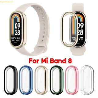 ฝาครอบป้องกันหน้าจอสมาร์ทวอทช์ กันฝุ่น สําหรับ Mi-Band 8