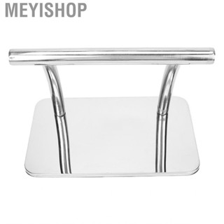 Meyishop Stainless Steel Pedicure Foot Stand High Bearing  Simple Installation