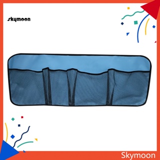 Skym* กระเป๋าตาข่ายเก็บของ แบบแขวนหลังเบาะรถยนต์ มีหลายช่อง