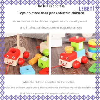 [Lebet] ของเล่นไม้จับคู่ปริศนา Montessori สําหรับเด็กผู้ชาย