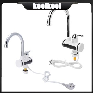 Kool ก๊อกน้ําไฟฟ้า หน้าจอดิจิทัล LED แบบเร็ว