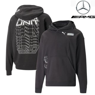 ใหม่ล่าสุด F1 เสื้อแจ็กเก็ตแขนยาว มีฮู้ด ลายทีมแข่งขัน Mercedes AMG Petronas F1 แฟชั่นฤดูใบไม้ผลิ สําหรับผู้ชาย และผู้หญิง 2023