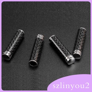 [szlinyou2] ฝาครอบลูกบิดล็อคประตูรถยนต์ 4 ชิ้น สําหรับรถยนต์