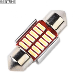 หลอดไฟติดป้ายทะเบียนรถยนต์ C5W 4014 SMD 36 มม. กระจายความร้อน สว่างมาก 1 ชิ้น