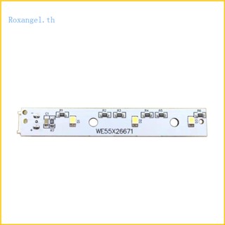 Rox ใหม่ ไฟ LED ติดตู้เย็น สําหรับ GE WR55X26671 FD 1 ชิ้น200090 บอร์ดไฟ LED คุณภาพสูง สําหรับตู้เย็น