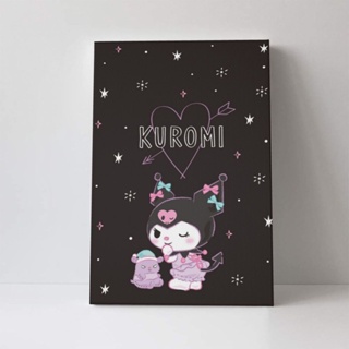 Kuromi ภาพจิตรกรรมบนผ้าใบ HD ขนาด 40x60 ซม. สําหรับตกแต่งผนังบ้าน