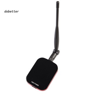 &lt;Dobetter&gt; อะแดปเตอร์เสาอากาศรับสัญญาณ WiFi USB ระยะไกล 200 เมตร