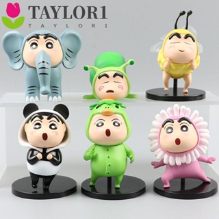 Taylor1 ฟิกเกอร์ Pvc รูปการ์ตูนชินจัง ของเล่นสําหรับเด็ก