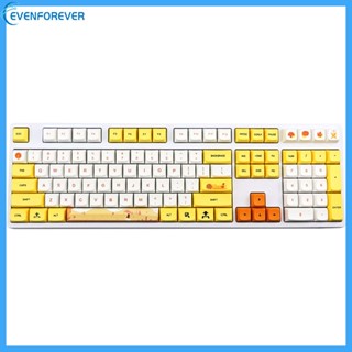 Ev ปุ่มกดคีย์บอร์ด 129 คีย์ สําหรับ Cherry MX DZ60 RK61 64 GK61 ISO