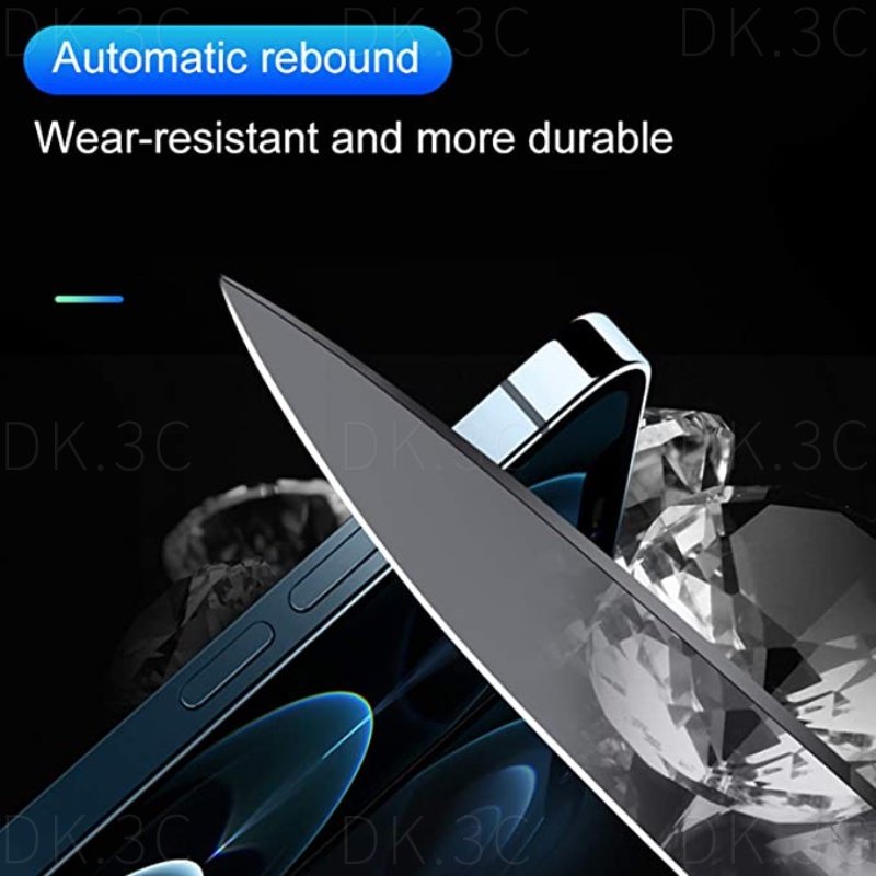 สติกเกอร์ฟิล์มไฮโดรเจล แบบใส ผิวด้าน ป้องกันด้านข้าง สําหรับ iPhone 14 15 16 13 12 11 Pro Max mini 14 15 16 Plus - รูปที่ 5