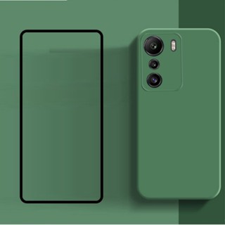 เคสสีลูกกวาด สําหรับ Infinix Zero 5G 2023 พร้อมฟิล์มกระจกนิรภัย