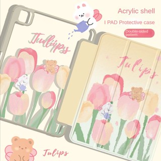 เคสอะคริลิค กันงอ สําหรับ iPad Air 4 iPad Pro 11 2021 iPad 8 9th Generation 7th Generation 10.2 10 นิ้ว 2 Air 5 Air 3 10.5 Air 2 9.7 2018 iPad Mini 6