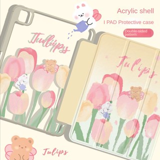 เคสอะคริลิค กันงอ สําหรับ iPad Air 4 iPad Pro 11 2021 iPad 8 9th Generation 7th Generation 10.2 10 นิ้ว 2 Air 5 Air 3 10.5 Air 2 9.7 2018 iPad Mini 6