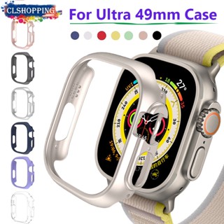 เคสนาฬิกาข้อมือ PC แบบแข็ง กรอบกลวง สําหรับ Apple Watch Ultra 49 มม. iwatch 8 Pro Ultra