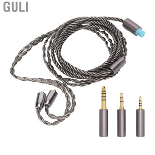 Guli  Cable Replacement  MMCX To 2.5mm 3.5mm 4.4mm 3.9ft MMCX Headphone Cable Flexible Low Noise  for W30 for UE900 for SE215 for ES10