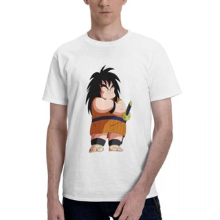 T-shirt เสื้อยืดแขนสั้น คอกลม ผ้าฝ้าย พิมพ์ลายอนิเมะ Bandai Dragon Ball Yayirobe สําหรับผู้ชาย S-5XL