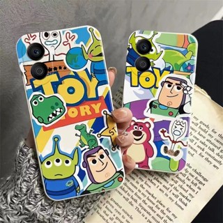 Casing Realme 10 4G 9 Pro+ C55 C33 C30 C31 C35 C21 C21Y C12 C25 C25S C11 2020 2021 C20 C25Y C15 7i 9i 8i 8 5 5i 5s C2 C17 Narzo 20 30a 50a 50i Prime Pro 5G Straight Edge Fine hole Tpu Soft Back Cute Cartoon Toy Story Cover Phone Case 1MDD 37