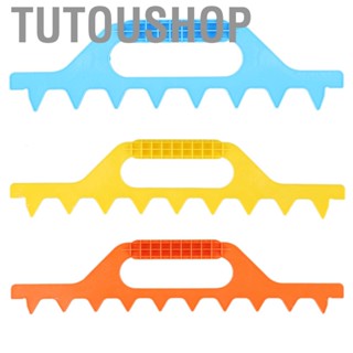 Tutoushop Beekeeping Spacing Tool Plastic Frame Spacer Bee Hive Frame Spacing Tool  Blue Yellow Orange