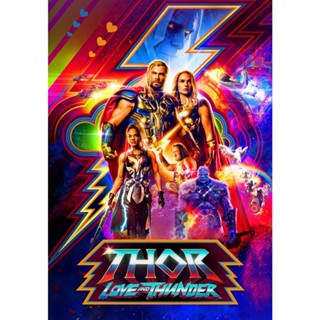 Thor Love and Thunder ธอร์ ด้วยรักและอัสนี (2022) DVD หนัง มาสเตอร์ พากย์ไทย