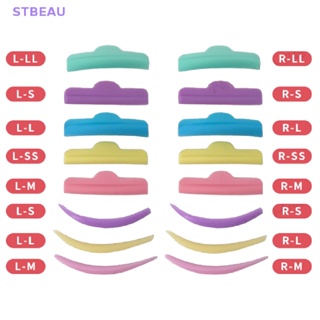 [cxSTBEAU] แผ่นซิลิโคน สําหรับดัดขนตา 3 5 8 คู่