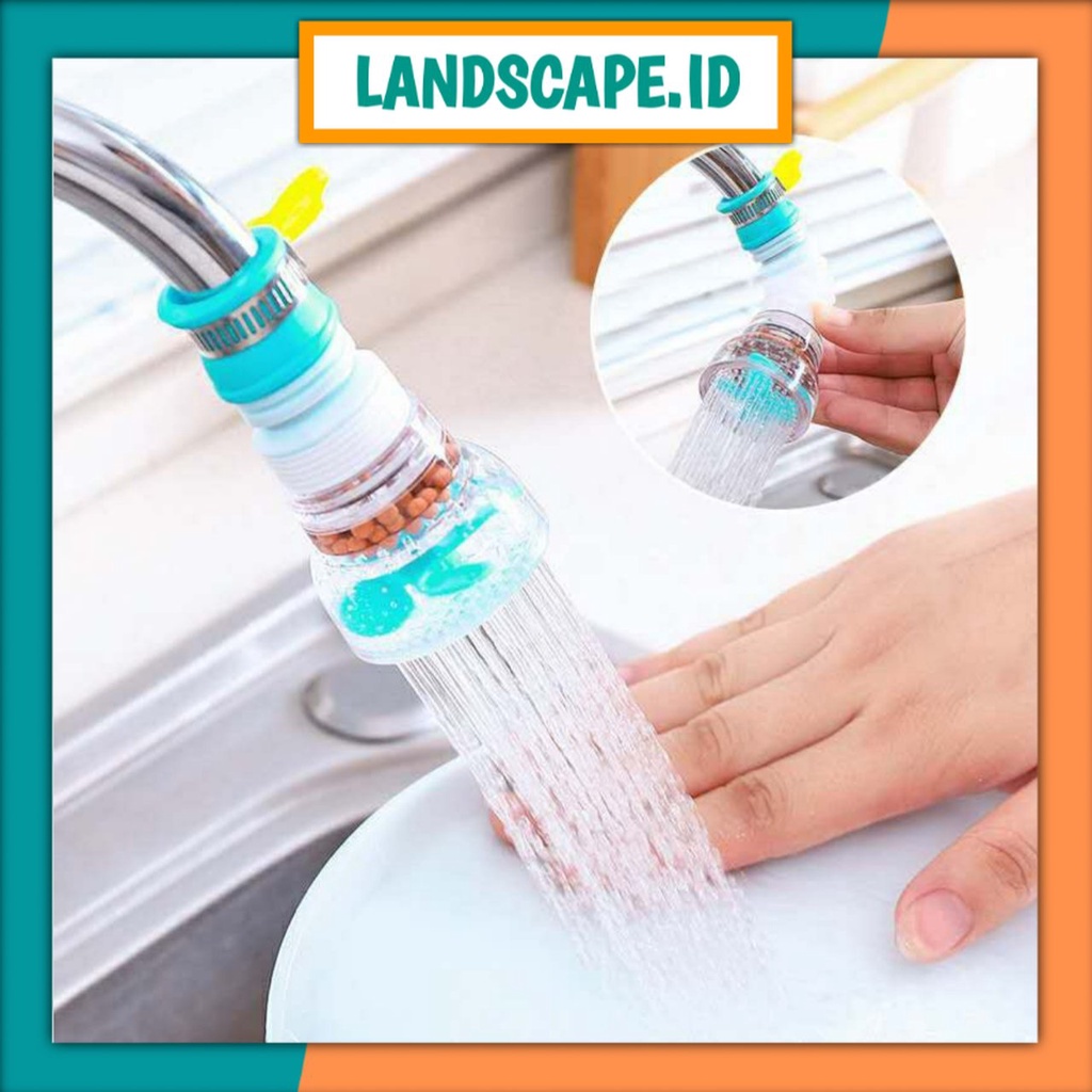 LS Water Faucet Connection Water Faucet Filter With Valve Elastic Faucet Connection Anti-Splash Wate