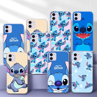 เคสโทรศัพท์มือถือแบบนิ่ม TPU ใส ลายการ์ตูน Stich น่ารัก Y133 สําหรับ Samsung S10 S10E S20 Fe Lite S20 Ultra S21 Plus