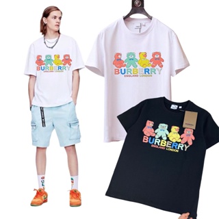 [Official] ️Baju Burberri Tshirt Men Clothes Tops T-shirts Baju T shirt Lelaki Fashion Printing