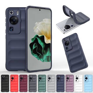 เคสซิลิโคน กันตก ป้องกันรอยนิ้วมือ สําหรับ Huawei P60 Pro