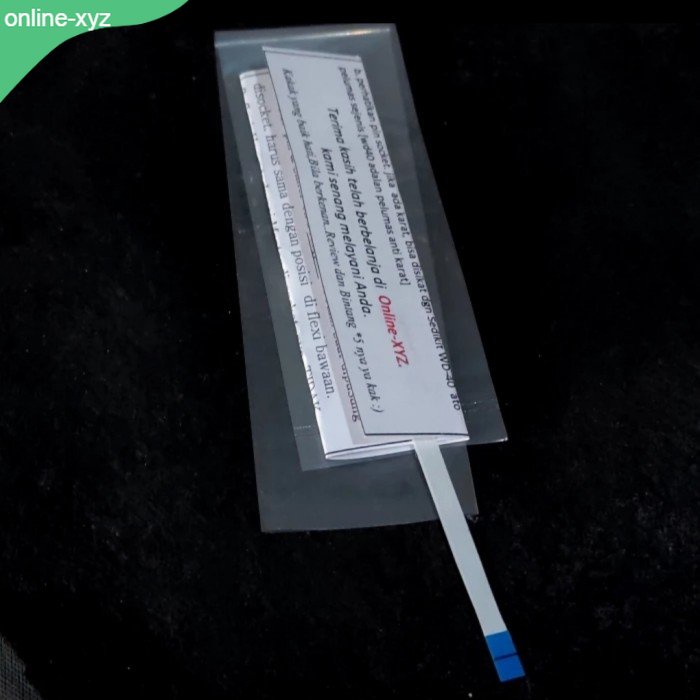 TOMBOL สายแบบยืดหยุ่นสวิตช์ไฟเปิดปุ่ม ASUS X44h X44 x45a x45u x45v