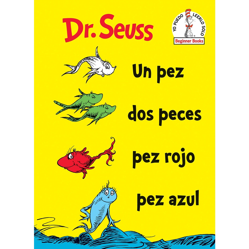 [sgstock] Un Pez Dos Pez Rojo Pez Azul (One Fish Two Fish Red Fish Blue Fish Spanish Edition) - [ปกแ