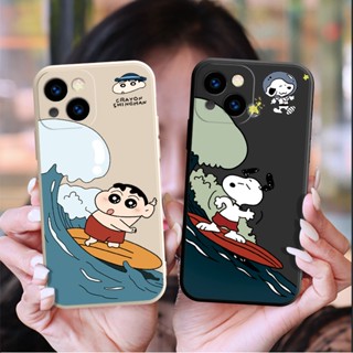 เคสโทรศัพท์มือถือ แบบนิ่ม ลายการ์ตูนชินจัง สําหรับ Infinix HOT 30i 30 20 20S 11 11S 12 12i 11S 10i 10 9 Note 12 Play Smart 7 6 5 GO Tecno Spark 10 Pro POP 5 LTE | Fk 115