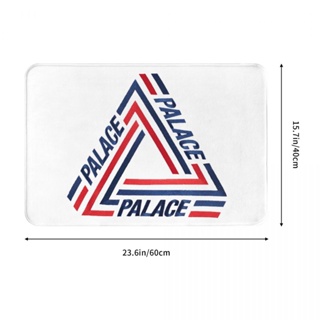 ใหม่ พร้อมส่ง พรมเช็ดเท้า ผ้าสักหลาด กันลื่น ลายโลโก้ Palace (1) ดูดซับน้ําได้ดี แห้งเร็ว 16x24 นิ้ว สําหรับห้องน้ํา ห้องนั่งเล่น โซฟา ห้องนอน โต๊ะกาแฟ