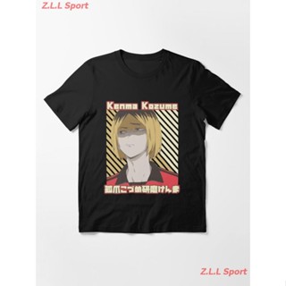 ไฮคิว คู่ตบฟ้าประทาน โคซุเมะ เคนมะ เสื้อยืดอนิเมะ Kenma Kozume Essential T-Shirt เสื้อผู้ชาย เสื้อยืดผู้หญิง เเฟชั่น เสื