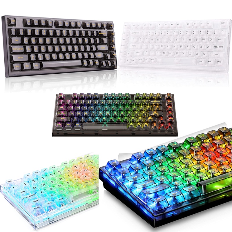 Hotswap Mechanical Gaming Keyboard,USB C Coiled Cable,TKL Tactile Switch,RGB LED,Gasket ติดตั้ง, Cus
