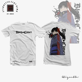 พร้อมส่ง Anime Shirt - ETQTCo. - Black Clover - Nacht การเปิดตัวผลิตภัณฑ์ใหม่ T-shirt