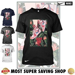 sadas Nike Baju Nike Air Jordan 1 Short Sleeve High Quality Premium Cotton Baju Lelaki/Unisex_01