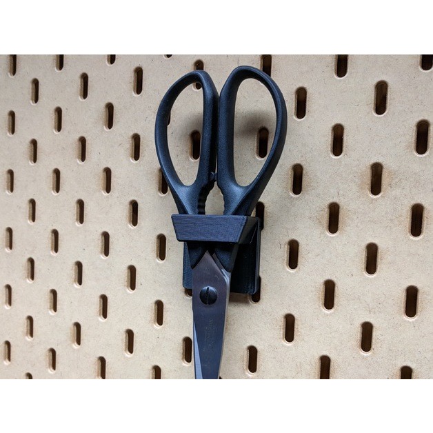 ที่ใส่กรรไกร Pegboard กรรไกร อุปกรณ์เสริมบอร์ดแบบมีรู Ikea Skadis