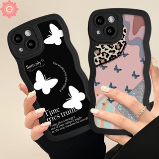 เคสโทรศัพท์มือถือ แบบนิ่ม ลายผีเสื้อ สําหรับ Redmi Note 10 8 9 11 10s 11s 9s Pro Max Redmi 12C 10 9 10A A1 A1+ 9T 9A 10C 9C NFC POCO X3 NFC Pro M3 Mi 11T Pro เคส TPU