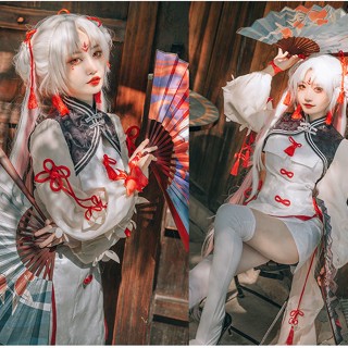 ⭐พร้อมส่ง⭐ชุดคอสเพลย์การ์ตูนอนิเมะ Onmyoji Shiranui cos Ali SSR