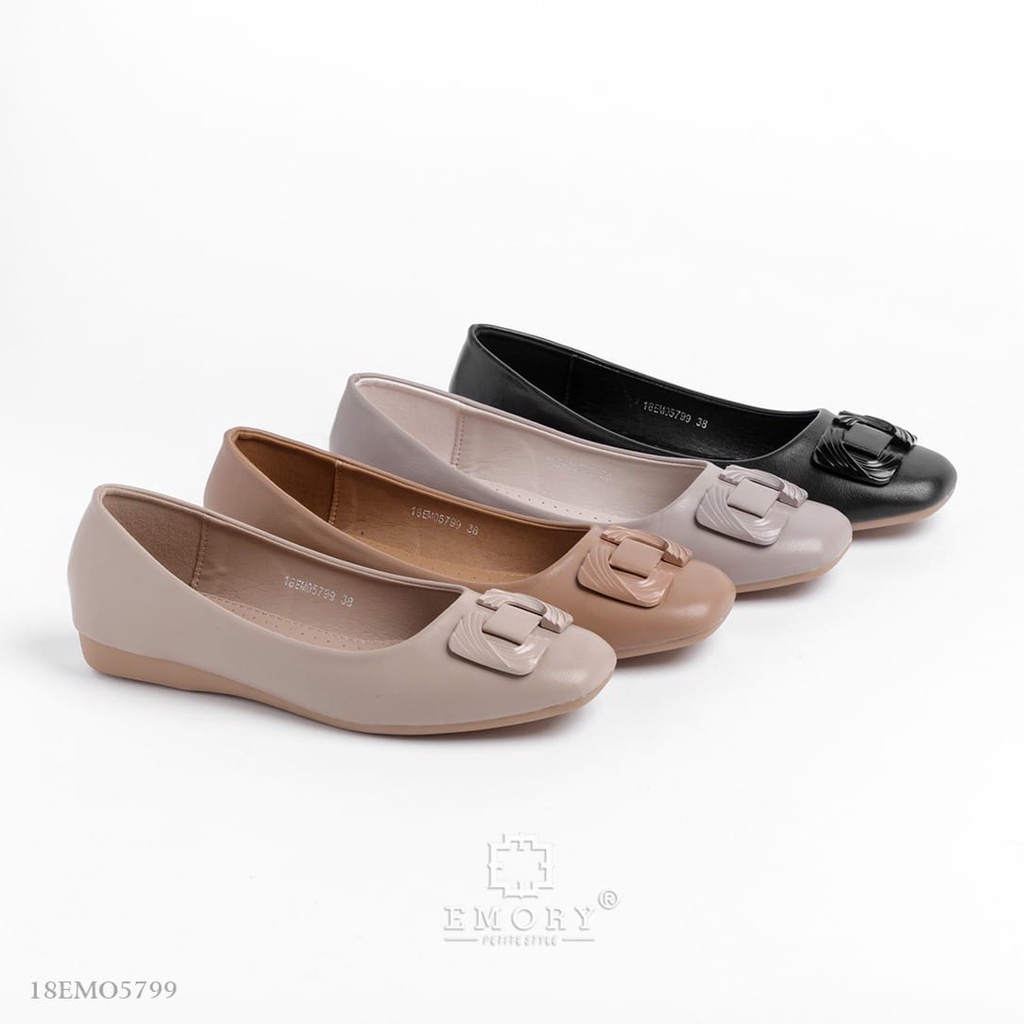 18EMO5799 EMORY Nana FLAT SHOES BALLERINA RECOMMENDED NM
