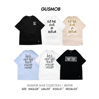 #ถูกสุด GUSMOB เสื้อยืด เสื้อแฟชั่น kill one save a million