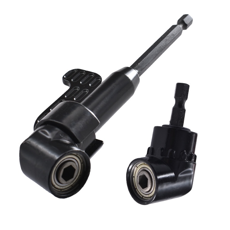 ข้องอต่อสว่าน ข้องอเข้ามุม 105องศา ขันน็อต สกรู ในที่แคบ เข้ามุมแคบ แบบสั้น 55 มม.และ แบบยาว 128มม