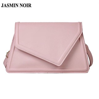 Jasmin NOIR กระเป๋าสะพายไหล่ กระเป๋าถือ พิมพ์ลายดอกไม้ ขนาดเล็ก เรียบง่าย สําหรับสตรี