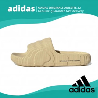 Adidas originals adilette 22 Light yellow ของแท้100%