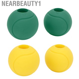 Nearbeauty1 Dumbbell Grips  Chunky Bar Grips Silicone Antiskid  for Weight Lifting