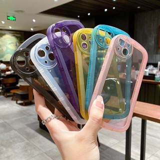 เคส OPPO A78 5G เคสโทรศัพท์มือถือ TPU นิ่ม แบบใส กันกระแทก ลาย Big Eyes สําหรับ OPPO Reno8 T 8z 7z 5G OPPO A78 A74 A57 A17 A93